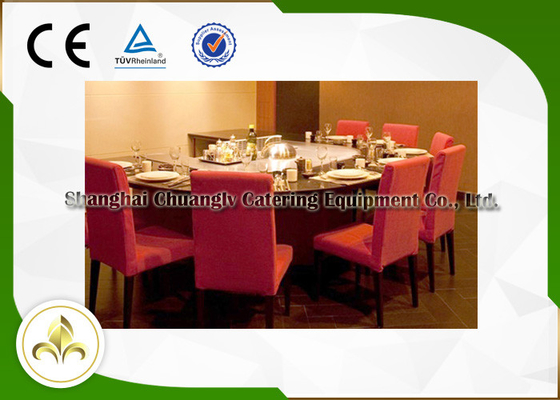kopen 10 Seat-Cirkelinductie/Elektrische Teppanyaki-Grilllijst met Ventilatiesysteem online manufacture