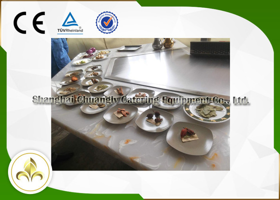 kopen Grill van Teppanyaki van de brugvorm de Japanse, LPG/de Grilllijst van Hibachi van het Pijpleidings Aardgas online manufacture