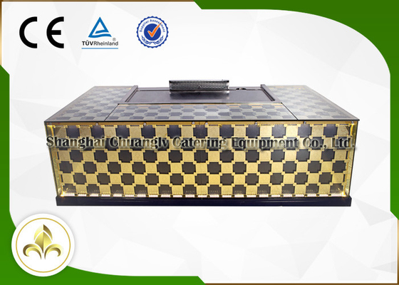 kopen Gouden van het de Bovenkantrooster van de Tijdenlijst van de Grillroestvrij staal 304/Legering van Teppan Yaki het Staalmateriaal online manufacture