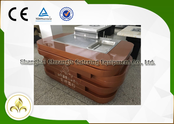 kopen Elektrisch Mobiel Teppanyaki-Grillmateriaal 1.4m Gebeeldhouwd Acrylembleem online manufacture