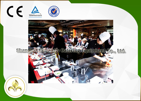 kopen De Grilllijst van rechthoek Openluchthibachi de Certificatie van meer dan 21 Zetelsce ISO9001 online manufacture