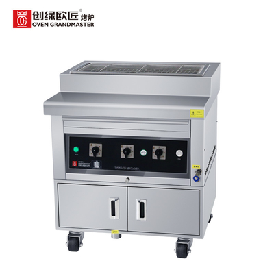 kopen Van het de Grill380v Rookloze Aardgas van de kebab Commerciële Barbecue de Barbecuegrill online manufacture