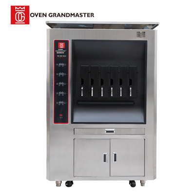kopen Het enige van de de Grillmachine van Laag Automatische Vissen Plein van Oven Electric Six Grid Food online manufacture