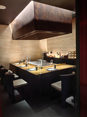 kopen Elektrische restaurant vloer staande teppanyaki grill tafel online manufacture