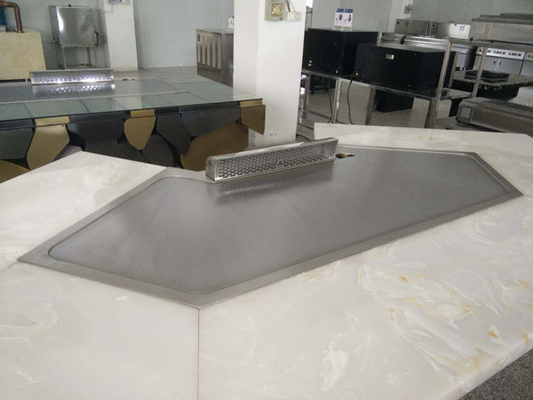 kopen 11 LPG die van het zetelsroestvrije staal Japanse Teppanyaki-Grill 2300*960*800mm verwarmen online manufacture