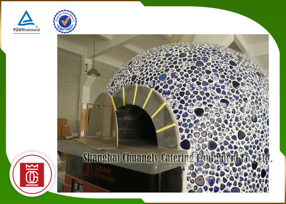 kopen De commerciële Napoli-Pizza Oven Gas Heating Natural Lava Rock van Stijlitalië online vervaardiging