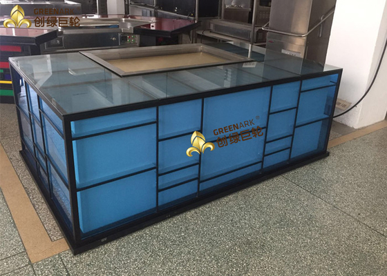 kopen 1200mm Elektrische het Verwarmen Japanse Teppanyaki Grilllijst voor Hotel/Restaurant online manufacture