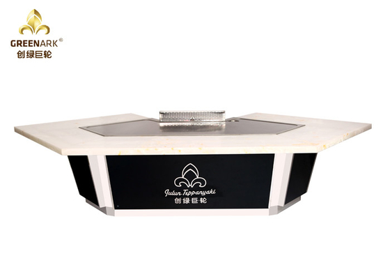 kopen Witte Marmeren de Grilllijst 11 van Teppanyaki van de Lijstbovenkant Japanse de Grill van Seat Hibachi online manufacture