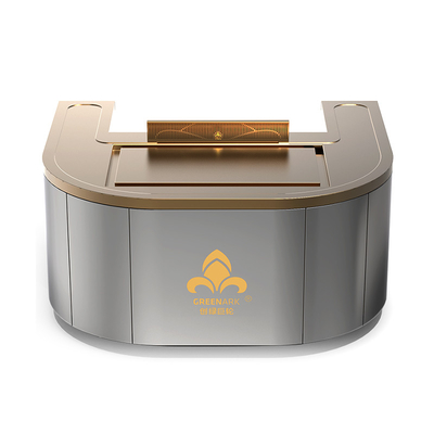 kopen Boogkoper Teppanyaki tafel tafel kan worden aangepast in grootte en rook uitlaatmethode (afhankelijk van de behoeften)hibachi grill online manufacture