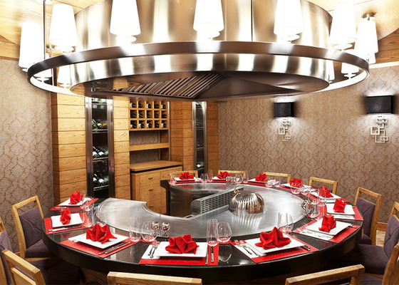 kopen Restaurant/Binnenplaats van de de Grilllijst van Hibachi Certificatie van het Roosterce ISO9001 de Japanse online manufacture