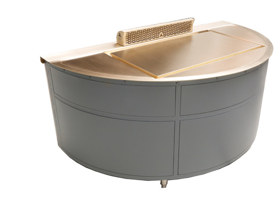 kopen Elektrische Teppanyaki-Semi de Cirkelvorm van Grillcooktop voor Openluchtbarbecue online vervaardiging