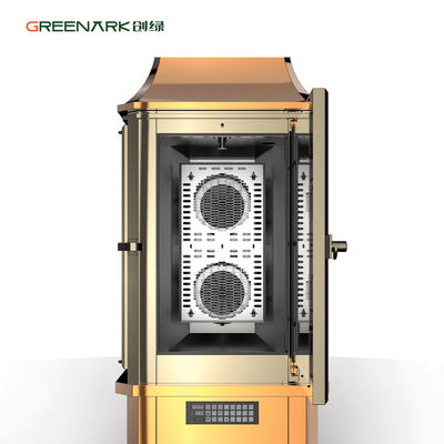 kopen Professionele 500L commerciële warmluchtcirculatieoven voor het roosteren van kip eend lam varken met CE ISO-certificering online vervaardiging