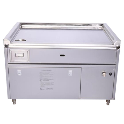 kopen Commercial Teppanyaki Grill Table 1200mm-2400mm Stainless Steel 304 online vervaardiging