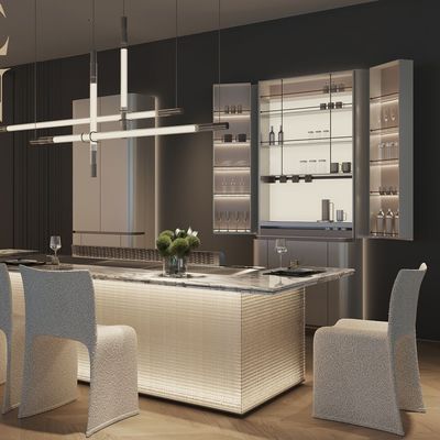 kopen Tailor-Made Teppanyaki Grill Table with Free Design Consultation and Advanced Ventilation Technology online vervaardiging