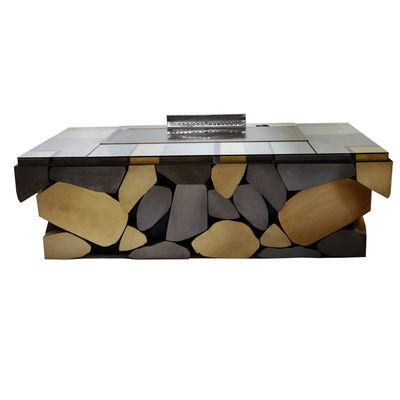 kopen Stainless Steel 304 Teppanyaki Grill Table with 10 Seats and 8KW Heat Power for Commercial Use online vervaardiging