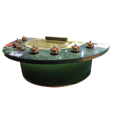 kopen Custom Multifunction 7 Seats Teppanyaki Grill Table met 16 mm dikke koudgewalste koperen plaat online vervaardiging