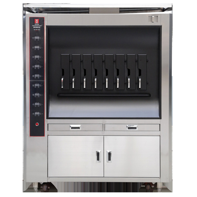kopen 20KW enige de Grillmachine van Laagvissen Elektrische het Verwarmen Vissen Oven With 8 Ruimten online vervaardiging