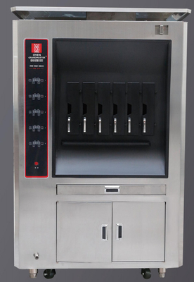 Commerciële Rookloze Gebraden visoven/energiebesparende Elektrische visoven/6 Ruimtes elektrische visgrillmachine