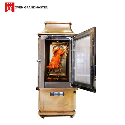 380V van de de Machines de Hete Ontploffing van de kippengrill van de de Schaaldierenkip Oven van Rotisserie