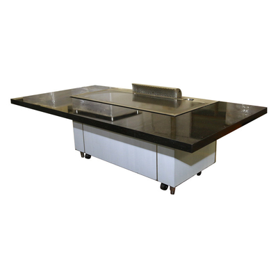 Commercial Kitchen Equipment Teppanyaki Gas / Electric / Induction Griddle