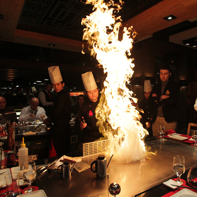 Commerciële restaurantmachine Teppanyaki Grill Table / Hibachi Table