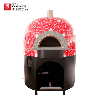 Lava Rock Italy Pizza Oven-Gas dat Rond of Vierkant Hoogste Openluchtgebruik verwarmt