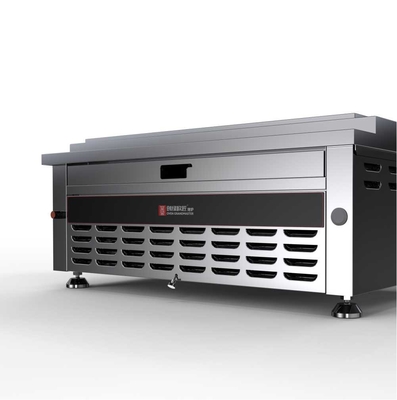 Barbecue-grill met snel verwarming zonder rook