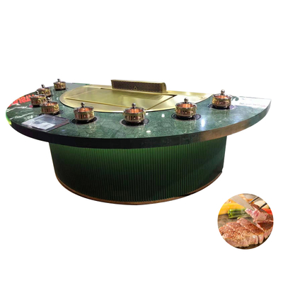 Gepersonaliseerde decoratie Meubelen Restaurant Hibachi Grill Vlakke kookoppervlak