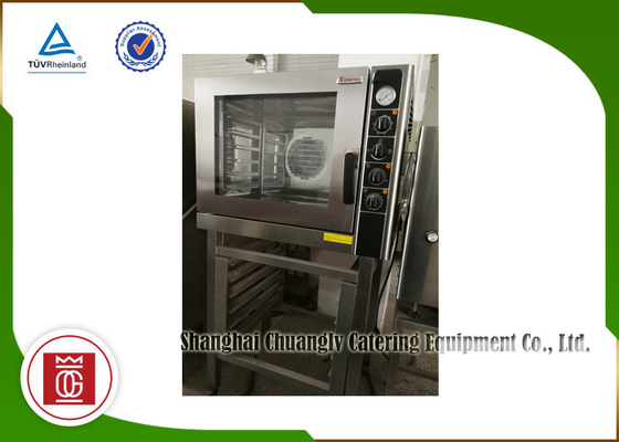 Lijstbovenkant 6 Lagen van Combi Oven Commercial Barbecue Grills met Elektrische Buisverwarmers