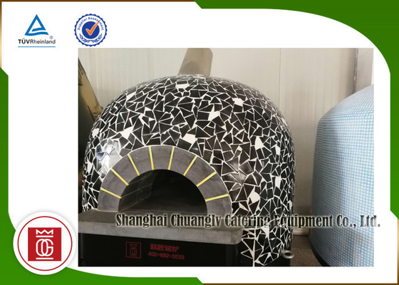 Het traditionele Restaurant van Lava Rock Italy Brick Pizza Oven Gas Heating Pizza Oven