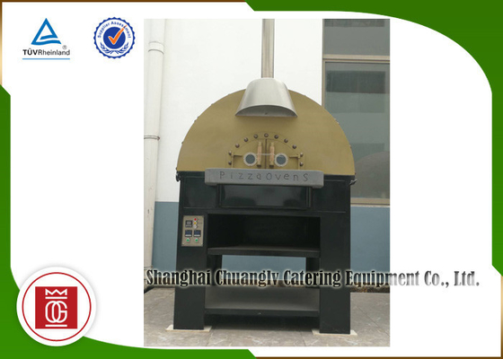 De echte Napoli-Hitte van Oven Natural Lava Rock Gas van de Stijl Italiaanse Pizza, de Binnenoven van de Gaspizza