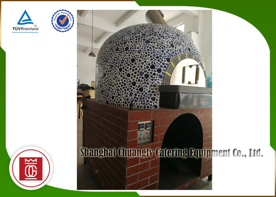 Napolitaanse Pizzaoven/het Type van Italië Pizza Oven Lava Rock Gas Heating