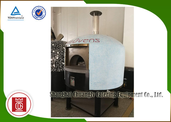 Lava Rock Material Italy Pizza Oven Gas of Hout dat Professionele Pizzaoven verwarmt