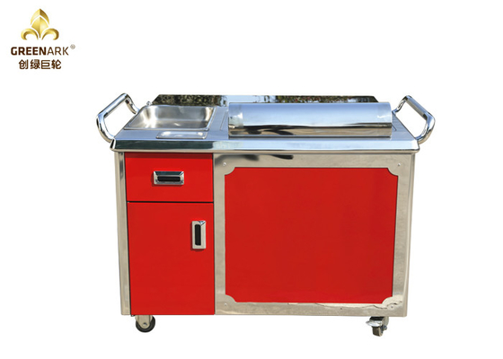 GREENARK mobiele dalende Teppanyaki grill tafel - gas