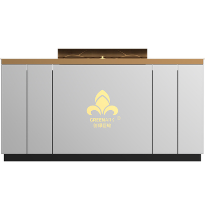 rechthoekige koper teppanyaki grill tafel kan worden aangepast in grootte en rook uitlaat methode (afhankelijk van de behoeften)hibachi grill