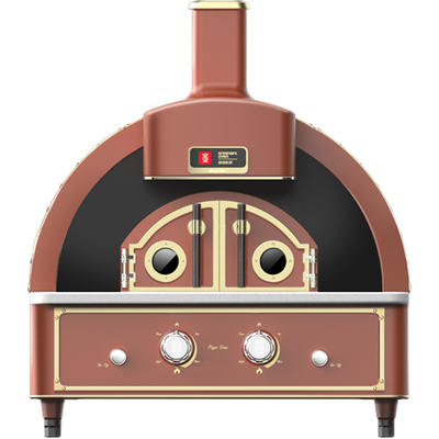 Napoli Kookplaat Pizzaoven 600'C hoge temperatuur Verzegelde oven efficiënte warmteopslag