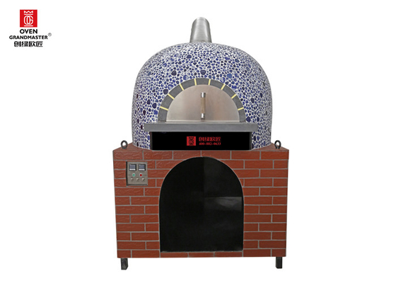 De milieuvriendelijke van de Pizzaoven gas heating natural lava van Italië Stijl van de Rotsnapoli
