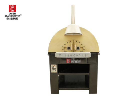 Gas die van de Pizzaoven lava rock neapolitan pizza type van Italië Oven van de het Gaspizza de Commerciële verwarmen