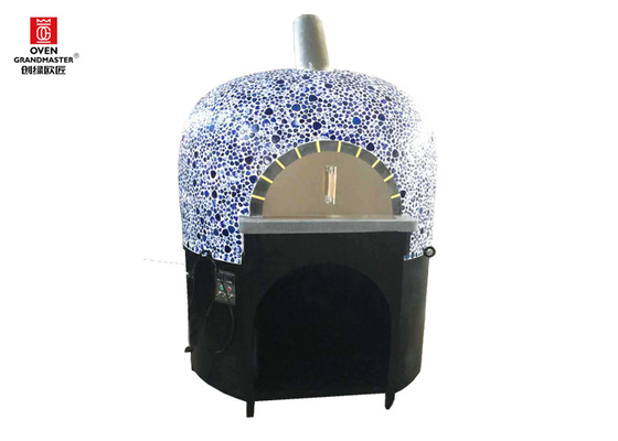 Van de Pizzaoven gas heating neapolitan style van Italië Commerciële de Pizzamachine