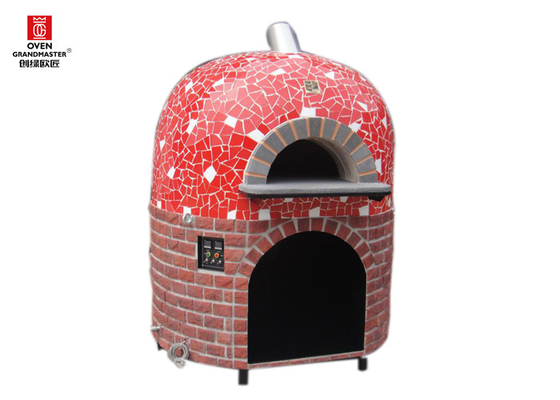 De open Kleine Pizza Oven Equipment 0℃ van Keukenitalië - 500℃ Temperatuurwoede