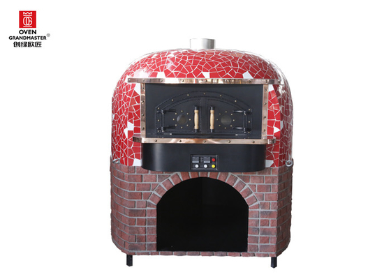 De Pizza Oven With Electric Tube Heaters van Lava Rock Electric Heating Restaurant en van Huisitalië