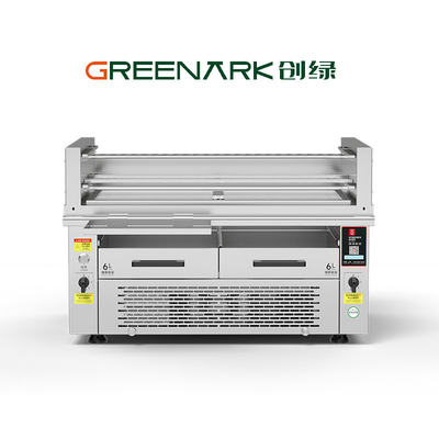 Commerciële BBQ-grill van 800°C.