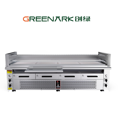 4-zone commerciële elektrische grill - Onafhankelijke 800°C controle