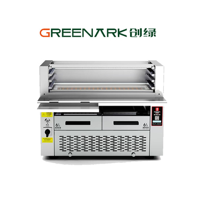 Commerciële elektrische grill - 800°C hoge hitte, energiezuinig en CE-gecertificeerd