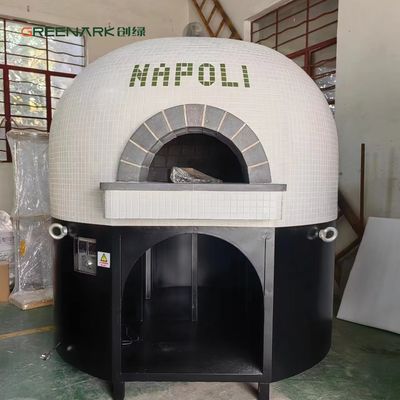 Custom pizza-oven met vulkanische steen 500-600℃ 15kw