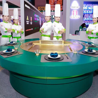 De commerciële Grill van de Kuiperteppanyaki grill table Hibachi van het Keukenmateriaal