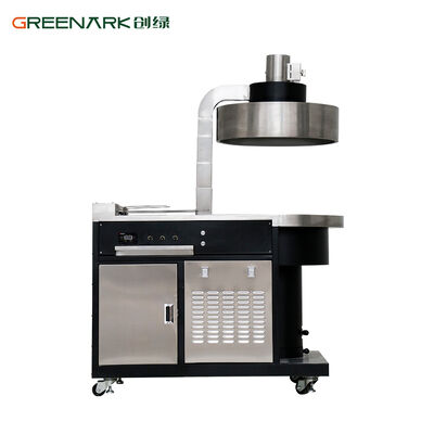 Professionele 304 roestvrijstalen dual-mode 10Kw elektrische houtskoolgrill voor commerciële barbecue