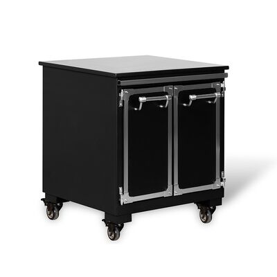 Commerciële Spaanse ijzeren BBQ Grill Dubbeldek Houtskooloven met 304 roestvrij staal en onderkas