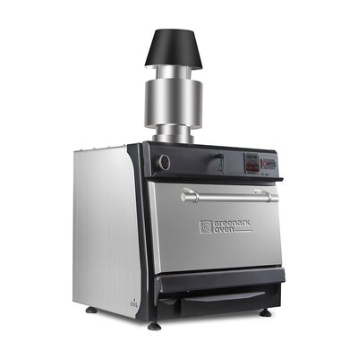 Commerciële BBQ-grill en houtskooloven met 304 roestvrij staalconstructie, multifunctioneel gebruik en kooktemperatuur 300-600 °C