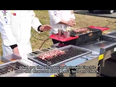 Elektrische grill VS houtskoolgrill